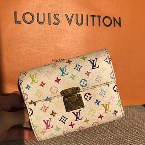 Authentic Louis Vuitton Multicolor Wallet